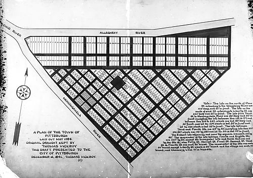 1784 Plan of Pittsburgh