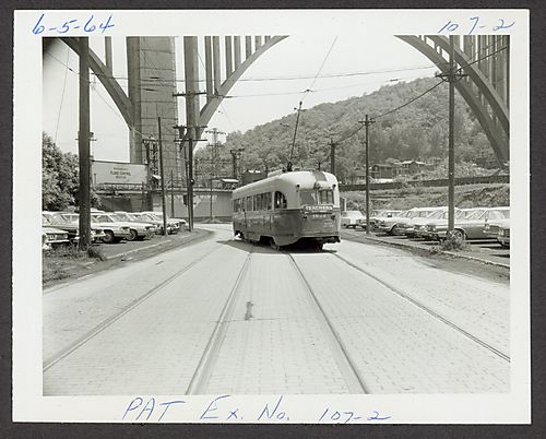 Braddock Avenue Immediately West Of Single Track