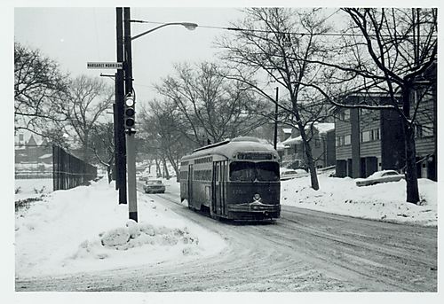 Street Car # 1753 At Carnegie Mellon University