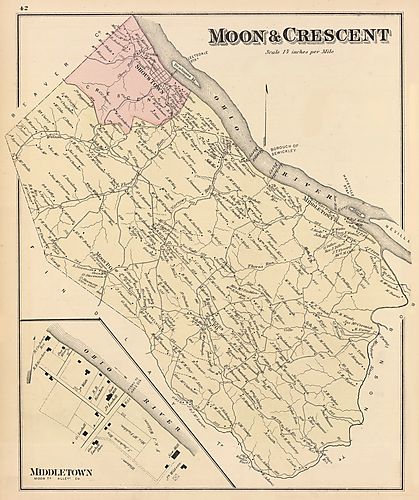 Moon, Crescent, Middletown