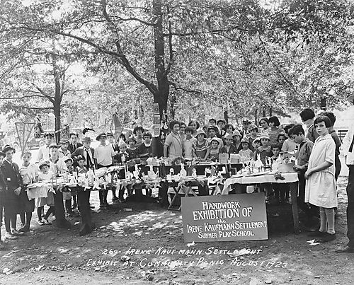Exhibit at the Community Picnic