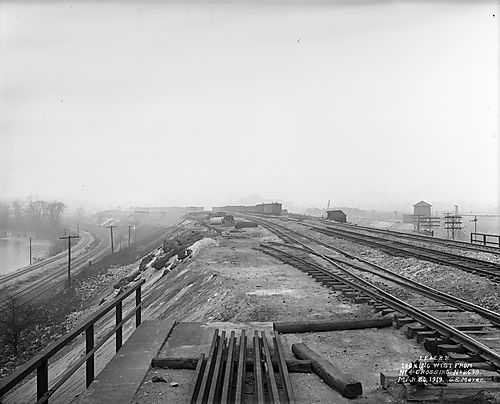 Looking West from the No. 4 Crossing