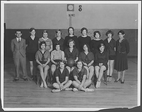 1930 Glassport High Girls Basketball Team
