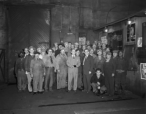 Machine Shop Group Portrait