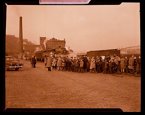 Scout Railroad Day - Visiting Engine 4214
