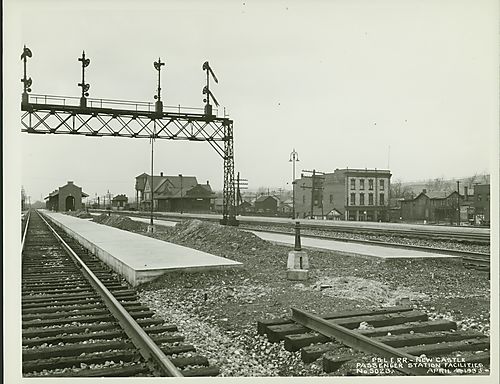 New Castle Station and Platform
