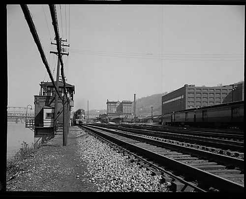 Pittsburgh and Lake Erie Railroad Yard
