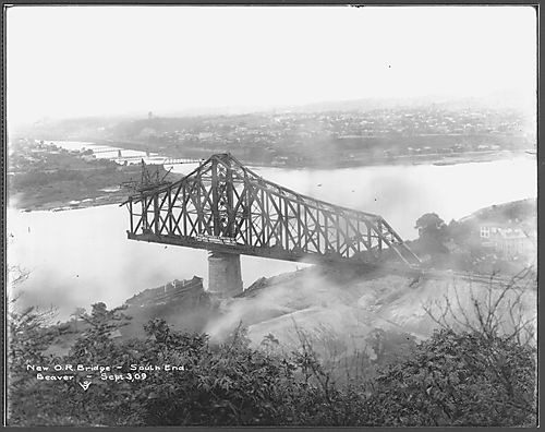 New Ohio River Bridge Construction