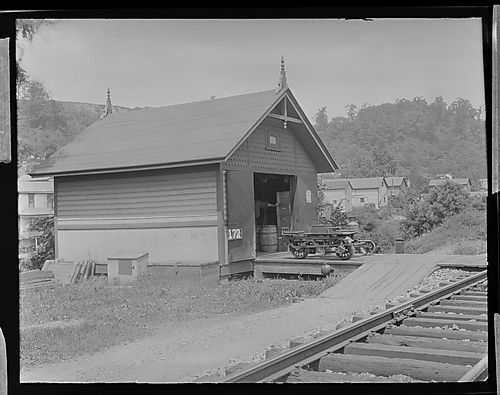 Signal House and Handcar