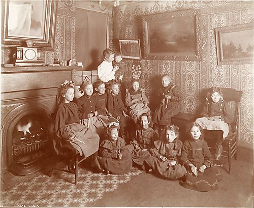 (Carnegie Library: Home Library Group; Children, January 28,1907)