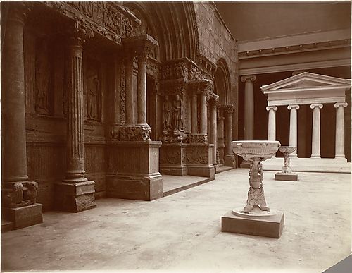 (Carnegie Institute: Hall of Architecture, St. Gilles Perspective)