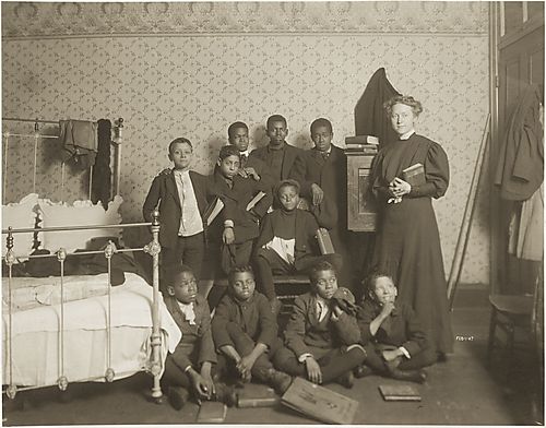 (Carnegie Library: Wylie Home Library Group, February 1, 1907)