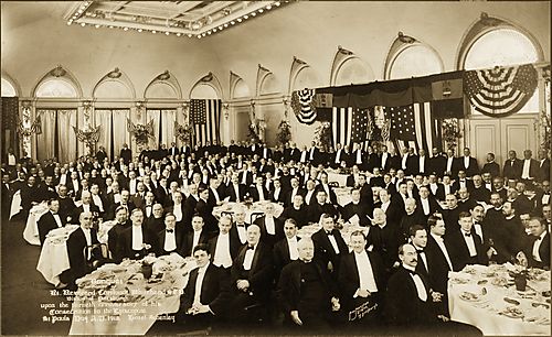 (Group Portrait: Banquet in Honor of Rt. Reverend Cortlandt Whitehead, Bishop of Pittsburgh, at the Hotel Schenley, Pittsburgh)