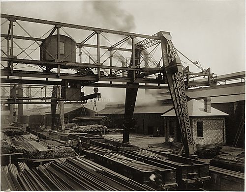 (Industry: Rail Mill; Mill yard and Overhead Crane)