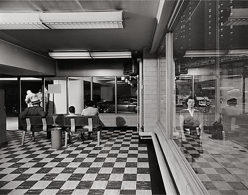 (Downtown: Waiting Area of Downtown Parking Garage at Bigelow Boulevard and Sixth Avenue)
