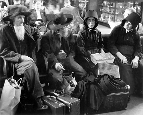 (Miscellaneous: Passengers Waiting at the towards Bus Station)