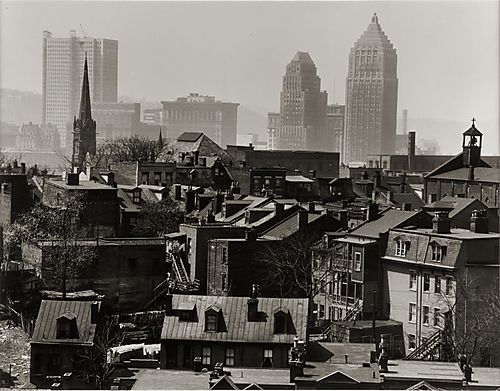 (Overview: View of Downtown Pittsburgh from the Hill District)