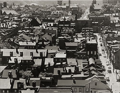 (Overview: View of North Side, Looking West from Corner of Goetman and Province Streets)