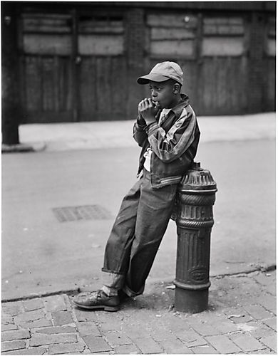 (Portrait: Hill District, Boy Playing Harmonica)