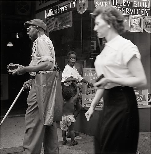 (Neighborhood: North Side, Blind Man on East Ohio Street)