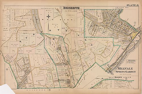 Reserve, Millville, Spring Garden