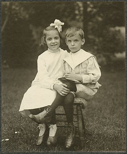 The Twins Sitting Together