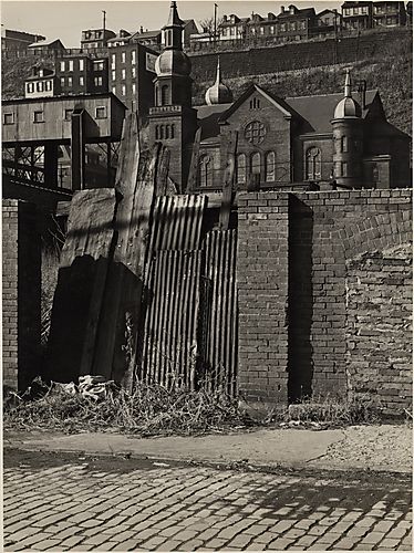 (Church Behind a Brick Wall)