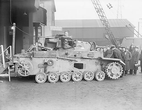 Captured German Tank