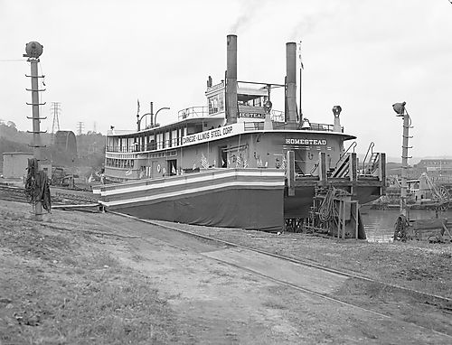 Homestead Paddle Wheel Boat