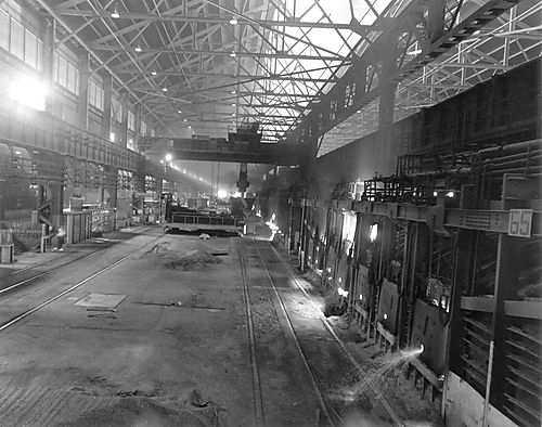 Open Hearth #5 Pouring Floor