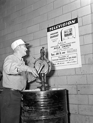 Poster WDTV Innaugural Broadcast