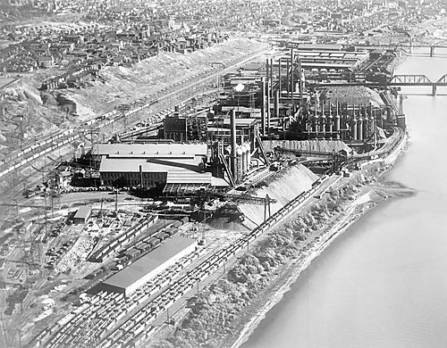 Homestead Mill Aerial View