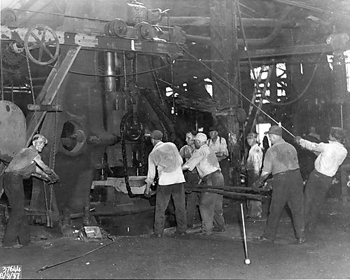 Working the 30" Mill