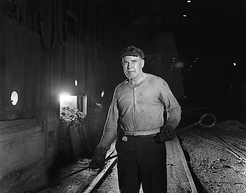 Open Hearth #5 Worker