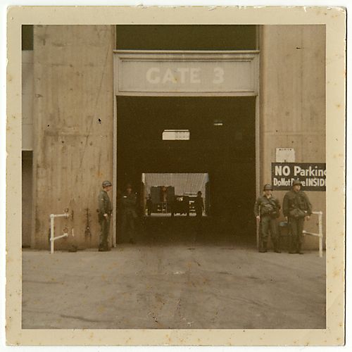 National Guard at Pitt Stadium