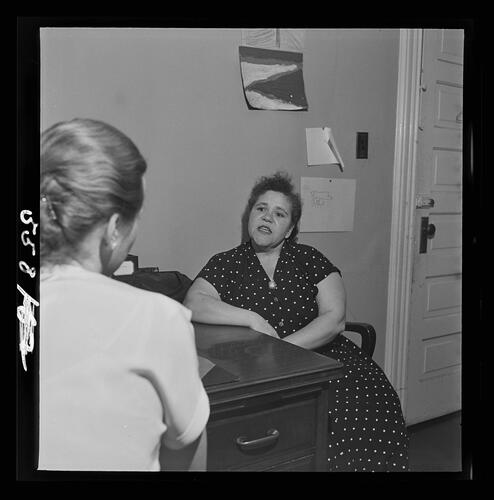 Helen Solomon at the Child Guidance Center