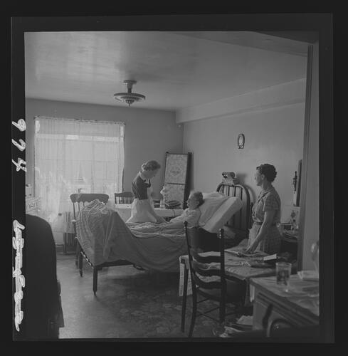 Nurse with Patient during Visit