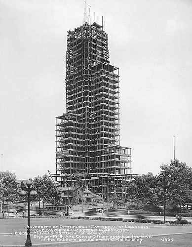 Cathedral of Learning Construction