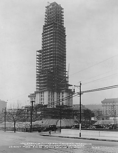 Cathedral of Learning Construction