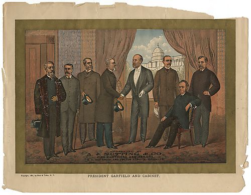 President Garfield and Cabinet