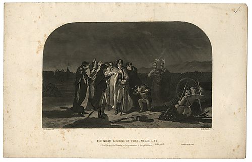 The Night Council at Fort Necessity