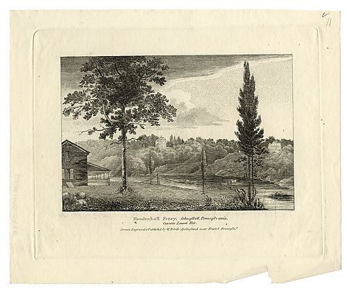 Mendenhall ferry, Schuylkill, Pennsylvania