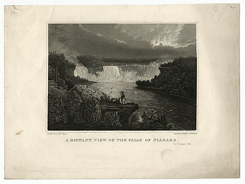 A Distant View of Niagara Falls