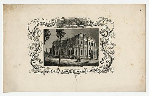 Robert Morris Mansion. Page 409.