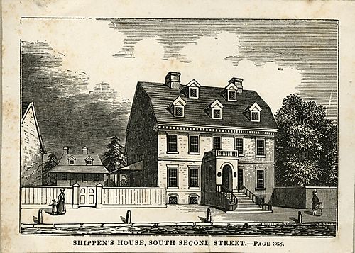 Shippen's House, S 2nd St.