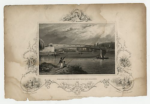 Upper Ferry Bridge, and Fair Mount Water Works