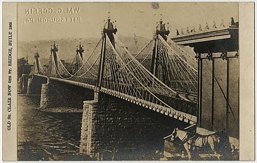 Old St. Clair (now 6th St.) Bridge