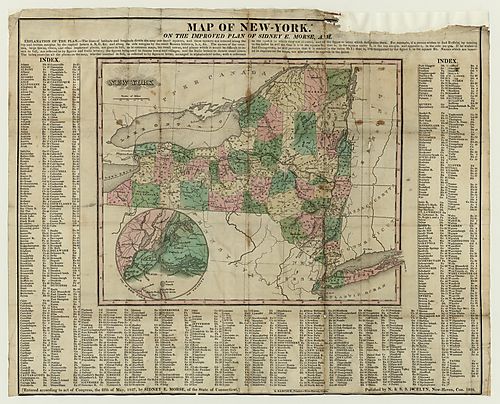 Map of New York