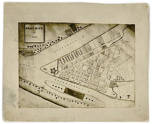 Fort Pitt in 1795