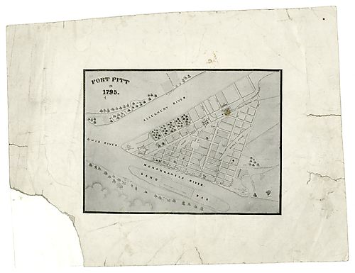 Fort Pitt in 1795